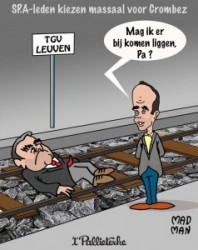 Tobback op spoor